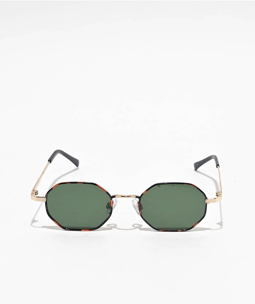 Hex Green & Tortoise Sunglasses