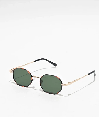 Hex Green & Tortoise Sunglasses