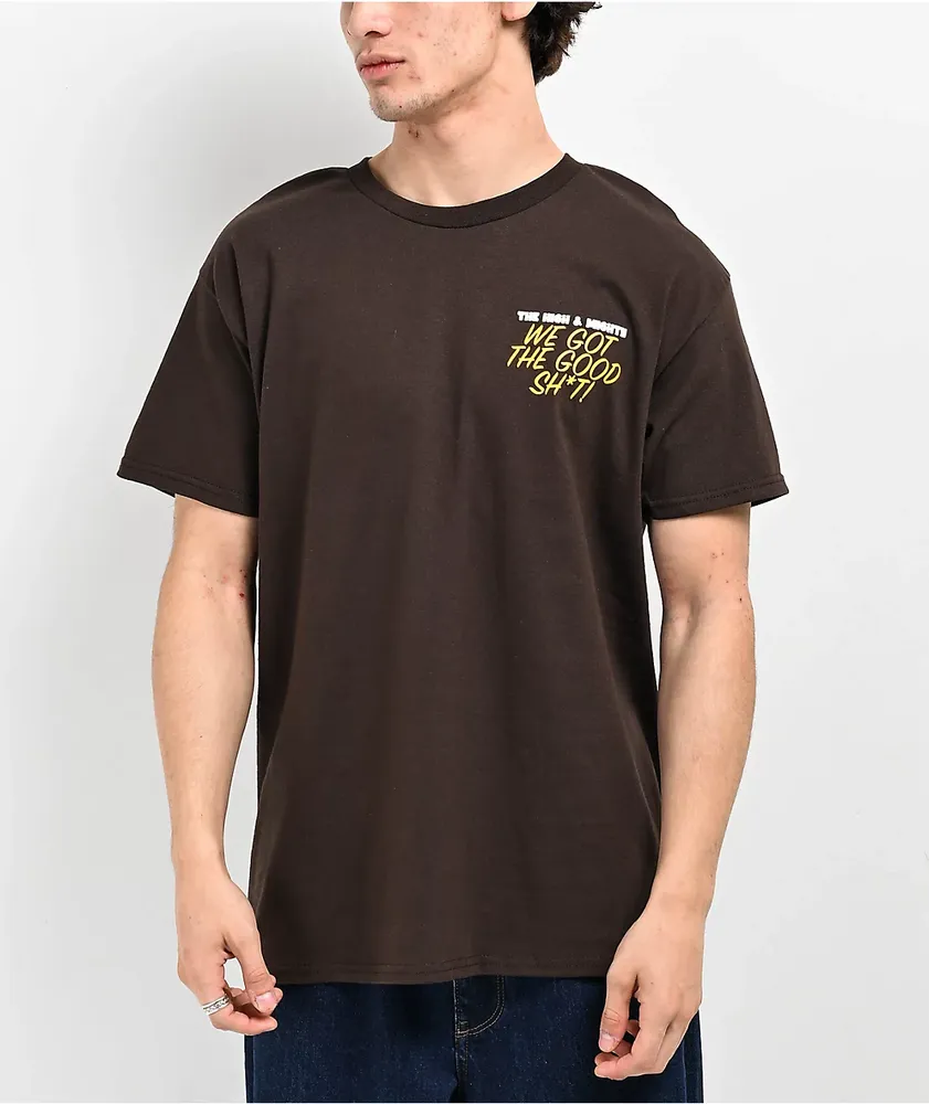 High & Mighty High End Brown T-Shirt