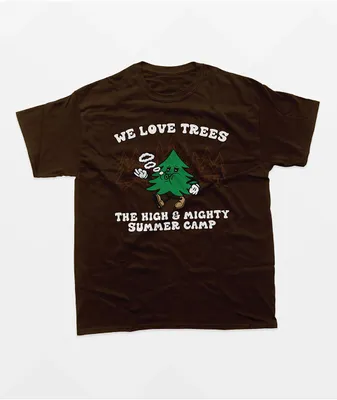 High & Mighty Summer Camp Brown T-Shirt