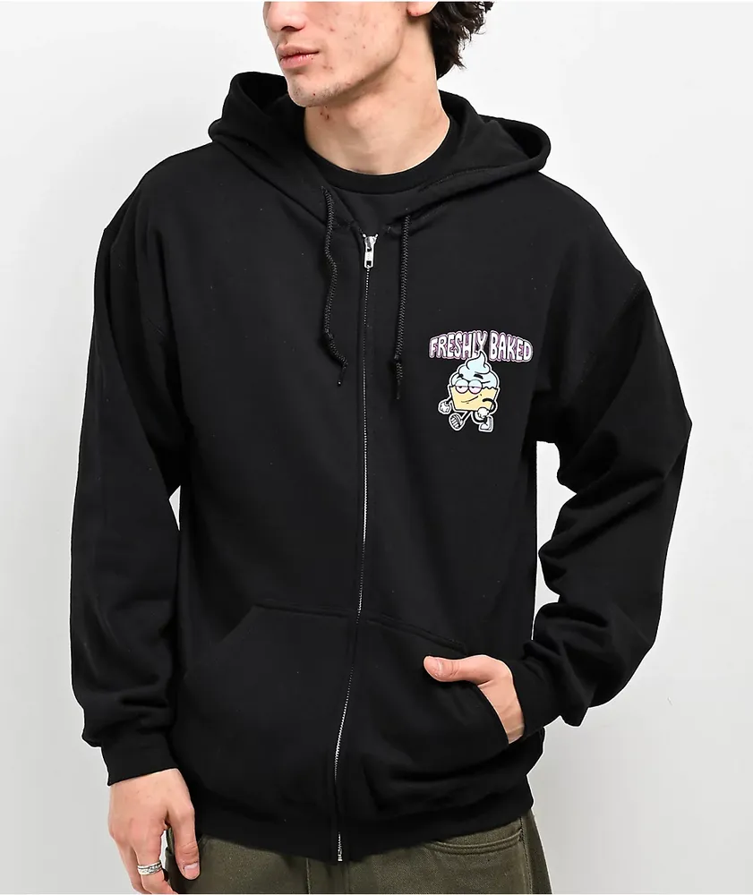 High & Mighty Too Sweet Black Zip Hoodie