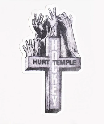 Hockey Hurt Temple Sticker