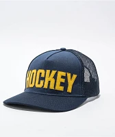 Hockey Truck Stop Navy Trucker Hat