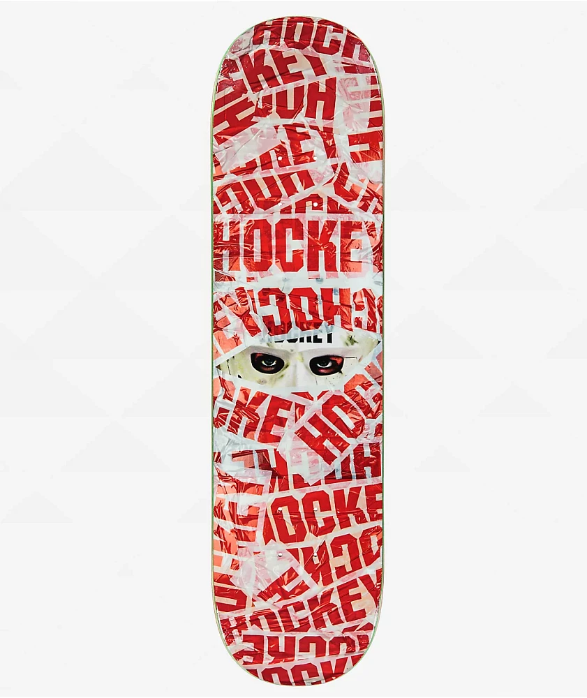 Hockey War All Over 8.0" Skateboard Deck