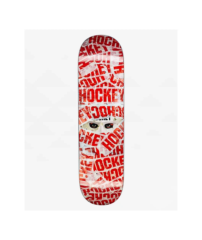 Hockey War All Over 8.5" Skateboard Deck