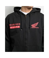 Honda Badger Black Zip Hoodie