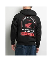 Honda Badger Black Zip Hoodie