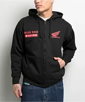 Honda Badger Black Zip Hoodie