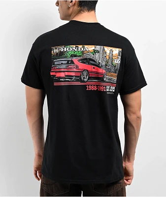 Honda City Of Life Black T-Shirt