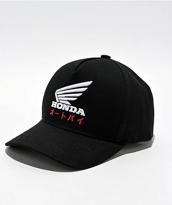 Honda Flair Black Snapback Hat