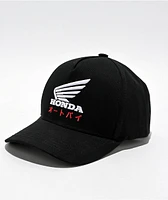 Honda Flair Black Snapback Hat