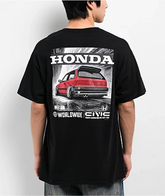 Honda Moodz Black T-Shirt