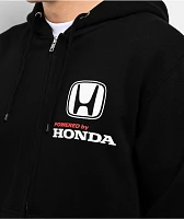 Honda Power Stack Black Zip Hoodie