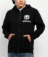 Honda Power Stack Black Zip Hoodie