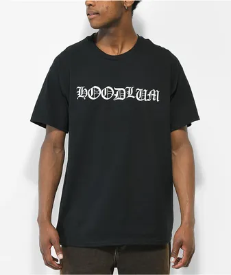 Hoodlum by Darby Allin Logo Black T-Shirt