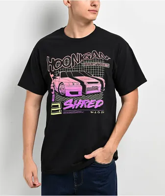 Hoonigan Built To Shred Black T-Shirt