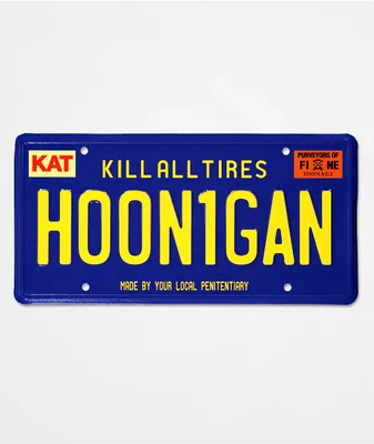 Hoonigan Cali OG License Plate