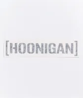 Hoonigan Logo Black Die-Cut Sticker