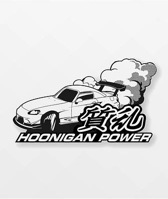 Hoonigan On Site Sticker