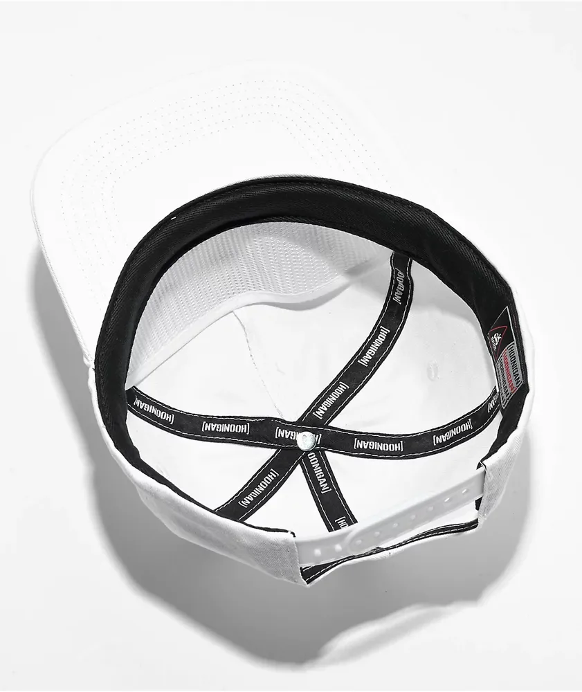 Hoonigan Support Group White Unstructured Snapback Hat