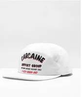 Hoonigan Support Group White Unstructured Snapback Hat