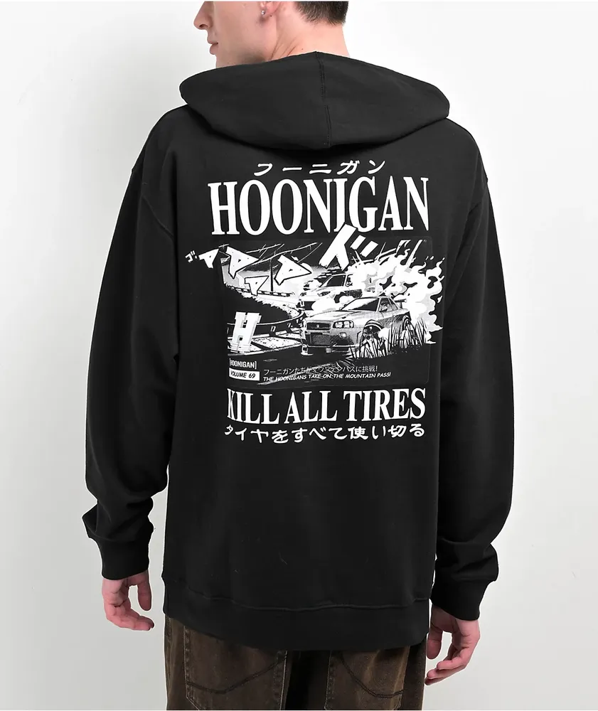 Hoonigan Tokyo Drip Black Hoodie