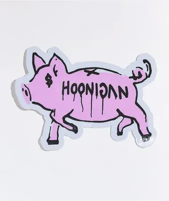 Hoonigan x Gucci Ghost Pig Sticker