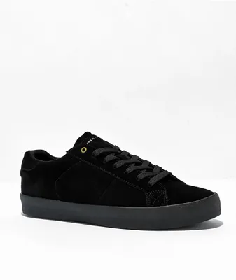 Hours Is Yours C71 Black Suede Skate Shoes