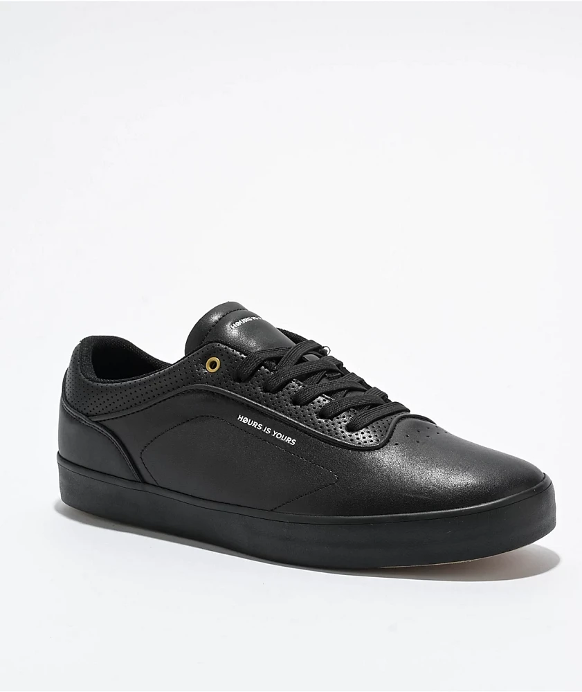 Hours Is Yours Herman Code V2 Black Skate Shoes