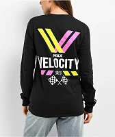 House of PRIX Max Velocity Black Long Sleeve T-Shirt