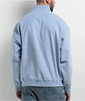 Howl Blue Corduroy Quarter Zip Sweatshirt