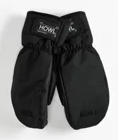 Howl Flyweight Black 10K Snowboard Mittens