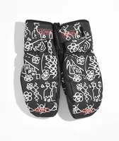 Howl Flyweight Flash Art David Lebicar 10K Snowboard Mittens