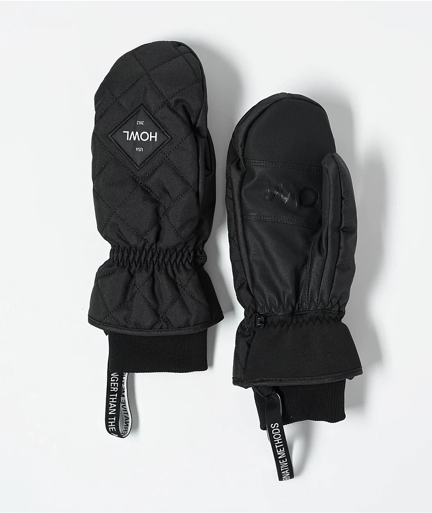 Howl Jed Black 10K Snowboard Mittens