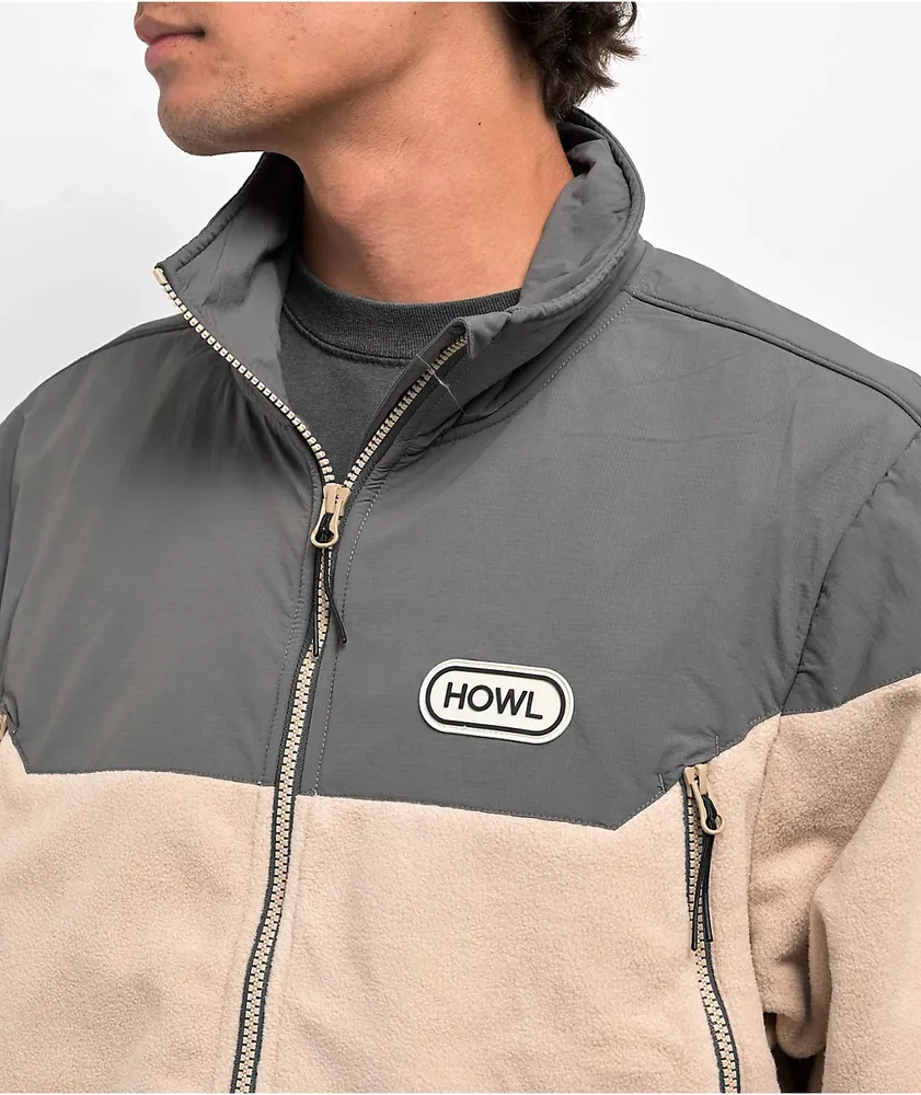 Howl Polar Grey Fleece Jacket