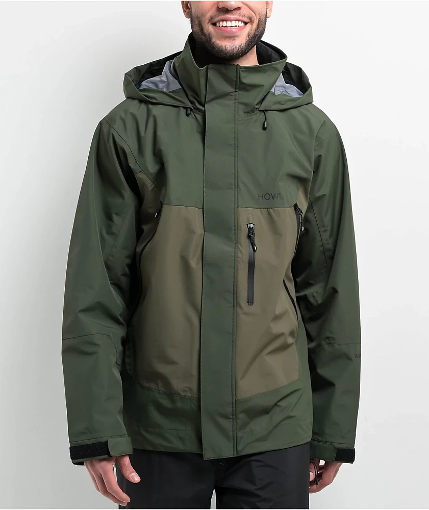 Howl Shell Army 10K Snowboard Jacket