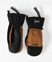 Howl Team Brown 10K Snowboard Mittens