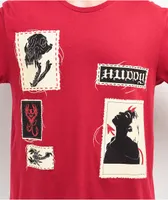 Huddy Patches Red T-Shirt