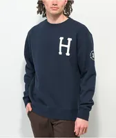 Huf Forever Navy Crewneck Sweatshirt