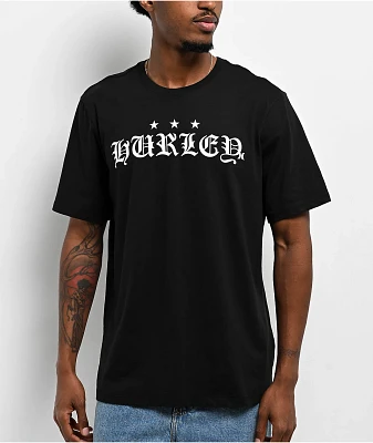 Hurley Starz Black T-Shirt