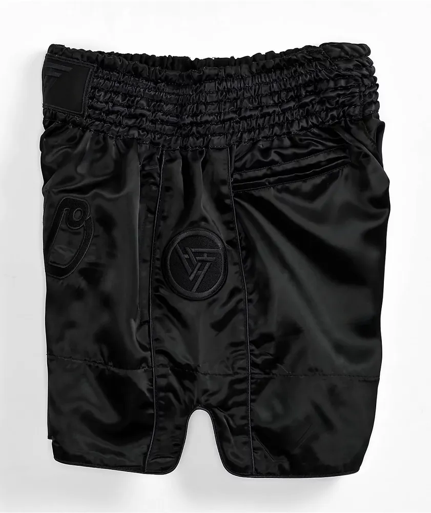 Hypland Black Muay Thai Shorts