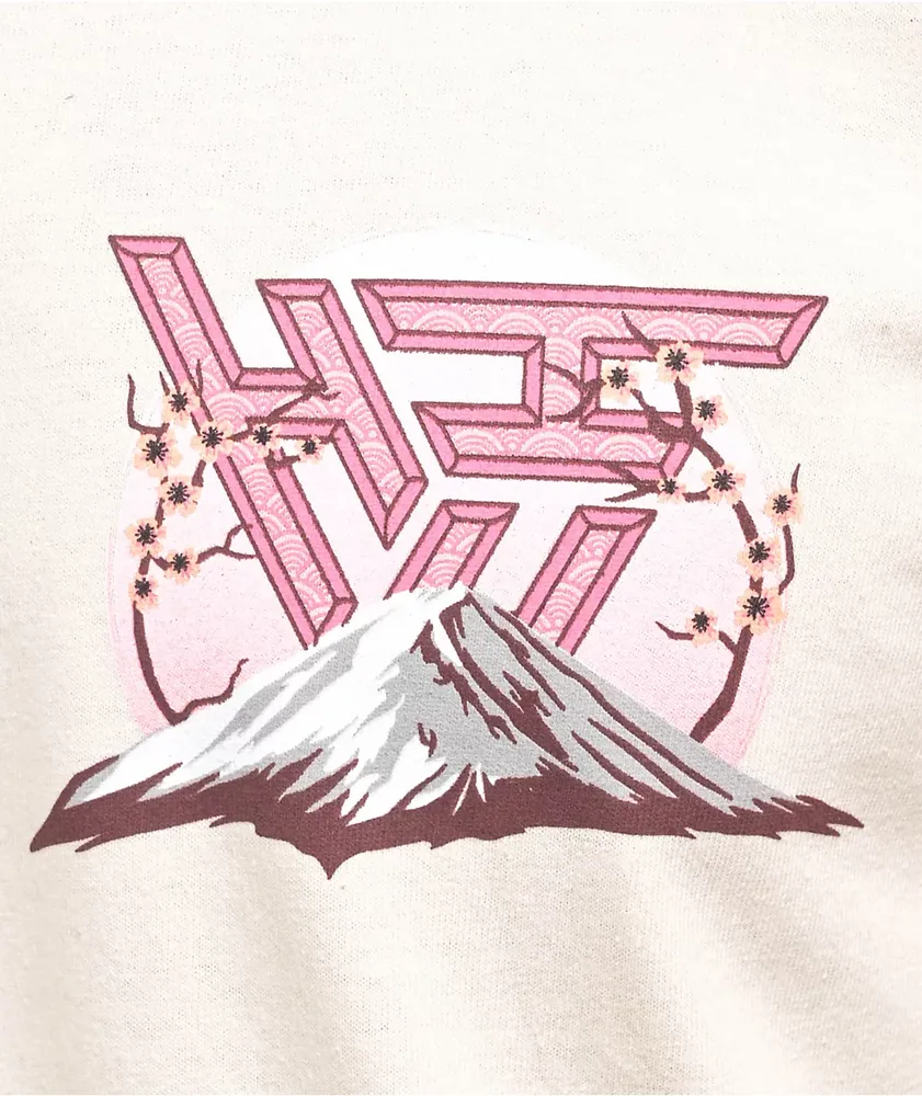 Hypland Cherry Blossom Sand T-Shirt