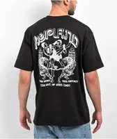 Hypland Muay Thai Tiger Black T-Shirt