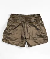 Hypland Olive Green Muay Thai Shorts