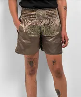 Hypland Olive Green Muay Thai Shorts