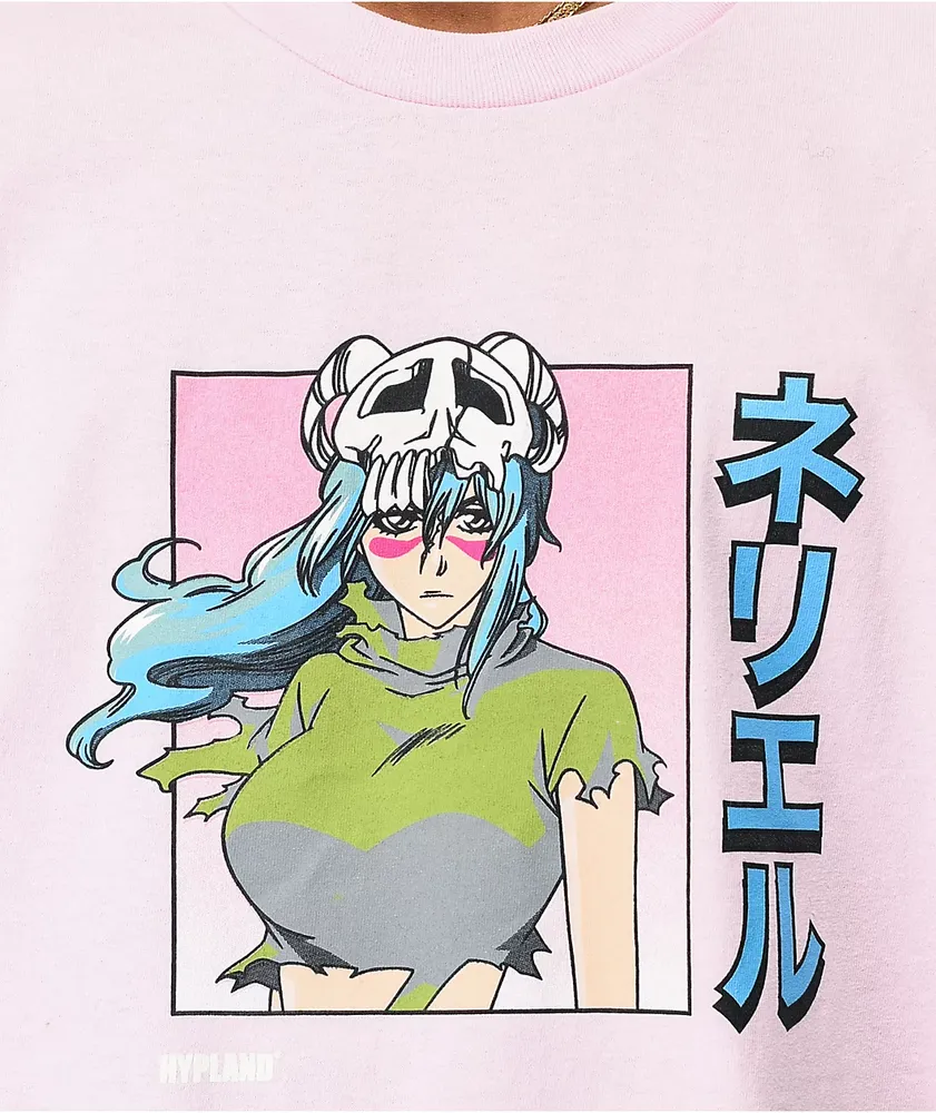 Hypland x Bleach Nelliel Pink T-Shirt