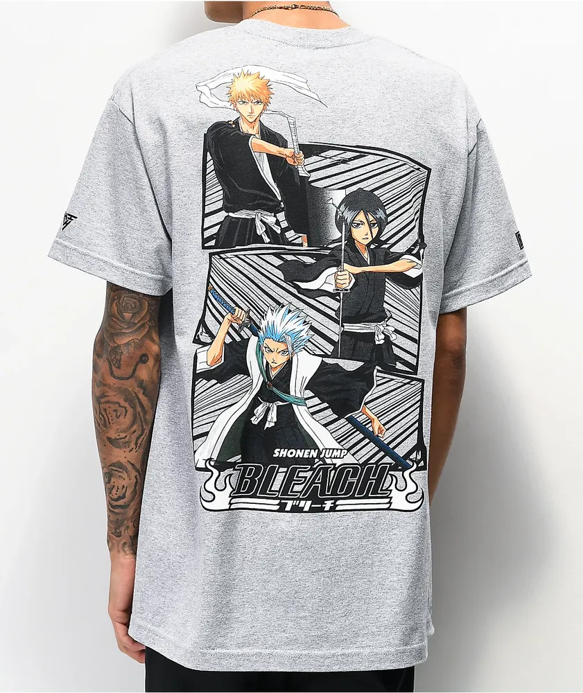 Hypland x Bleach Squad Grey T-Shirt