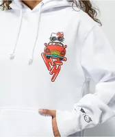 Hypland x Hello Kitty Car Break White Hoodie