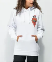 Hypland x Hello Kitty Car Break White Hoodie