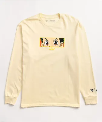 Hypland x Hunter x Hunter Gon Eye Cream Long Sleeve T-Shirt